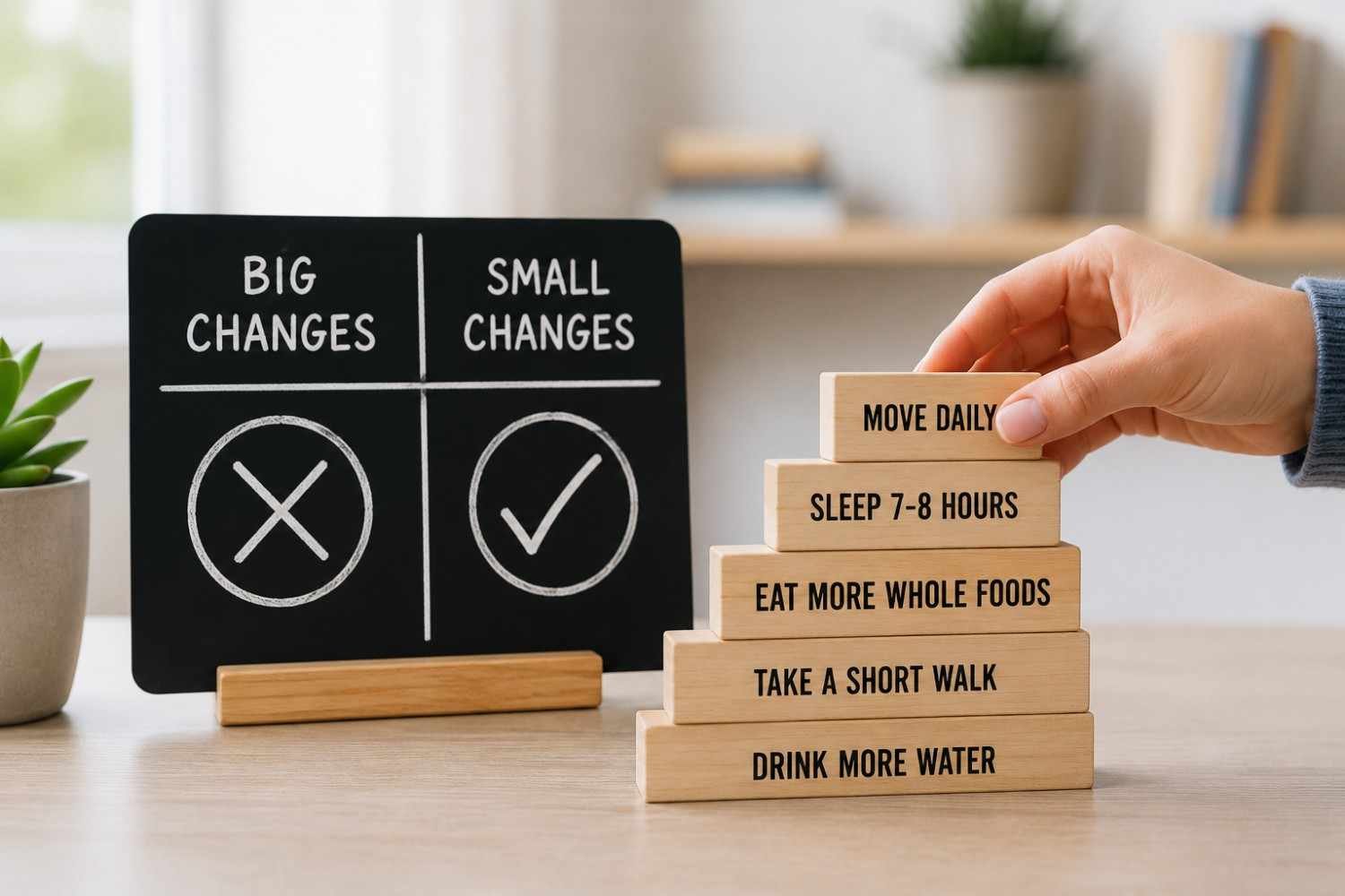 Why Small Lifestyle Changes Often Work Better Than Big Transformations